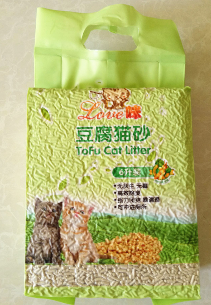 綠茶豆腐貓砂包裝袋